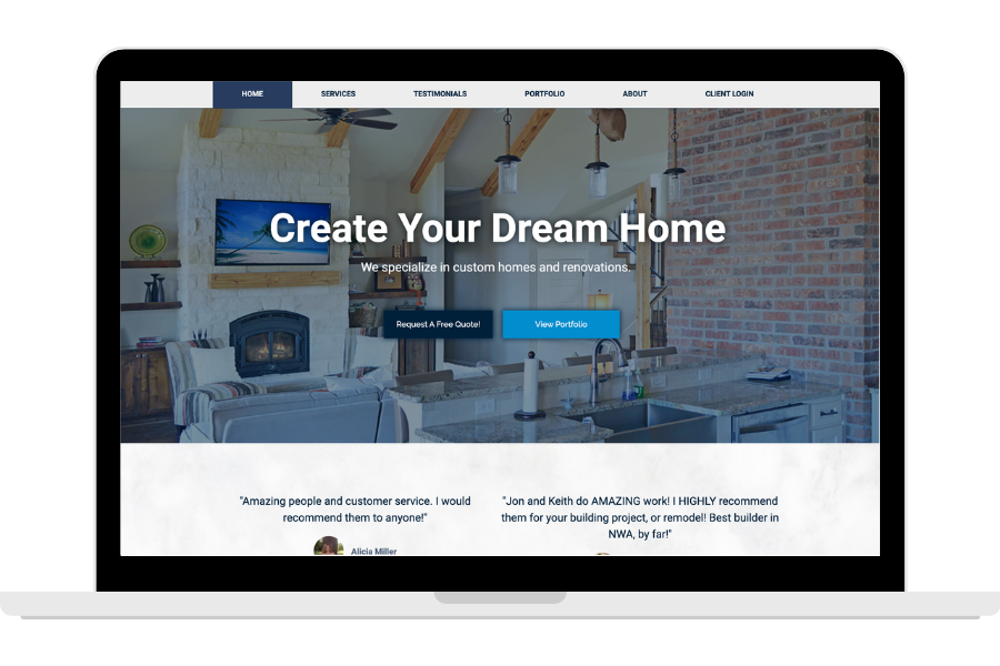 After website example 2