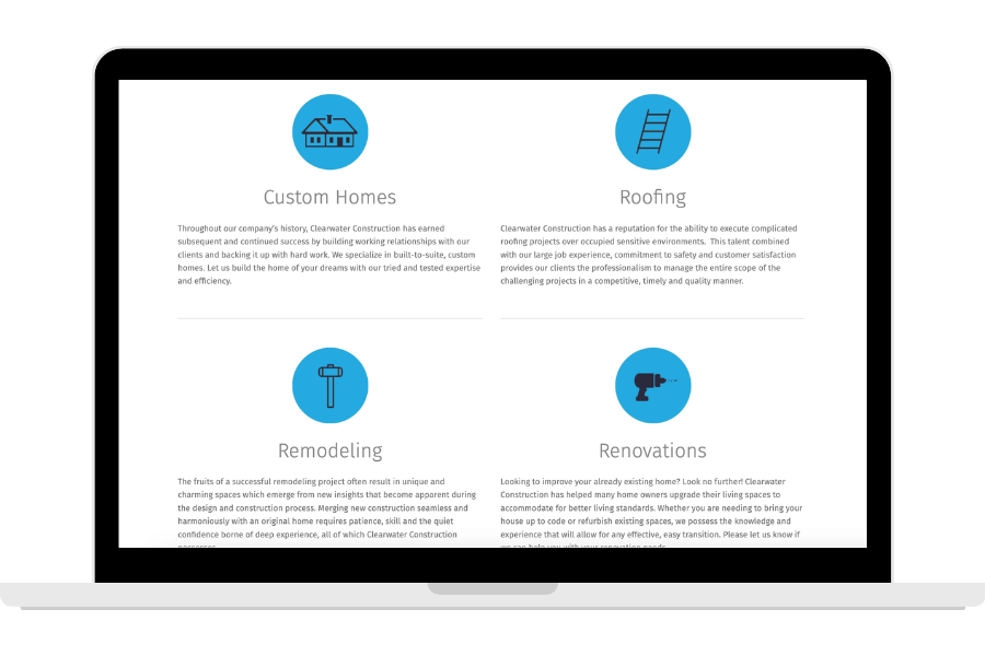 Before website example 2